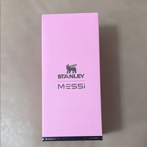 New in Box Stanley Messi 40 oz tumbler